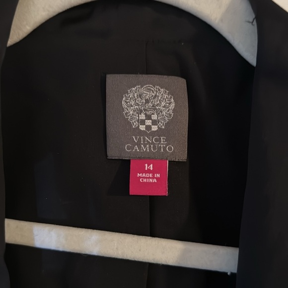 Vince Camuto Shiny Leopard Blazer - Picture 2 of 4